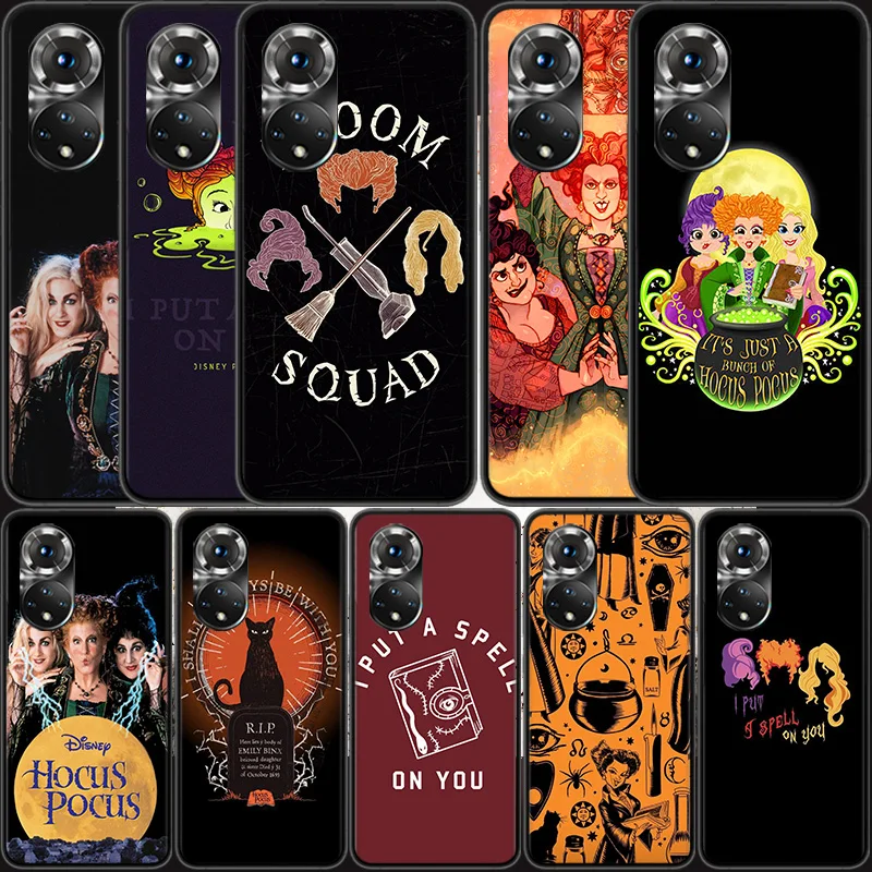 

Чехол Hocus Pocus для телефона Honor 50 20 Pro 1020i 10 9 Lite 9X 8A 8S 8X 7S Huawei P SmartZ 2021 Y5 Y6 Y7 Y9, чехол