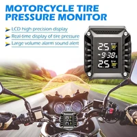 the new usb solar charging motorcycle tpms motor tire pressure tyre temperature monitoring alarm system with 2 external sensors
