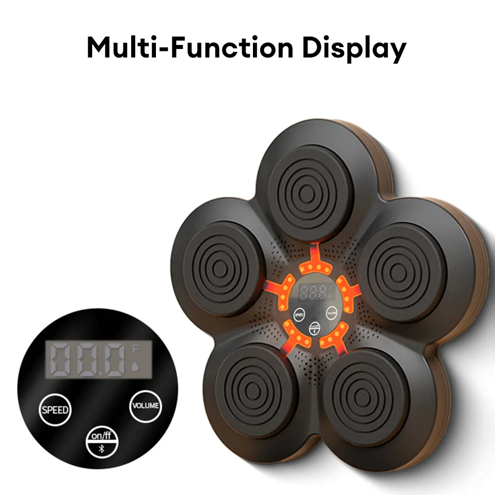 Умная музыкальная боксерская тренировочная машина боксерский тренажер для