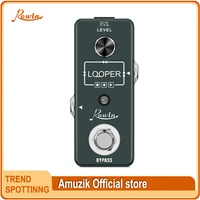 rowin lef 332 looper guitar pedal unlimited overdubs 10 minutes of looping with usb to import and export loop