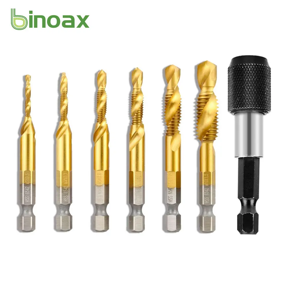 

Binoax 6/7 шт., фоторезьба с титановым покрытием