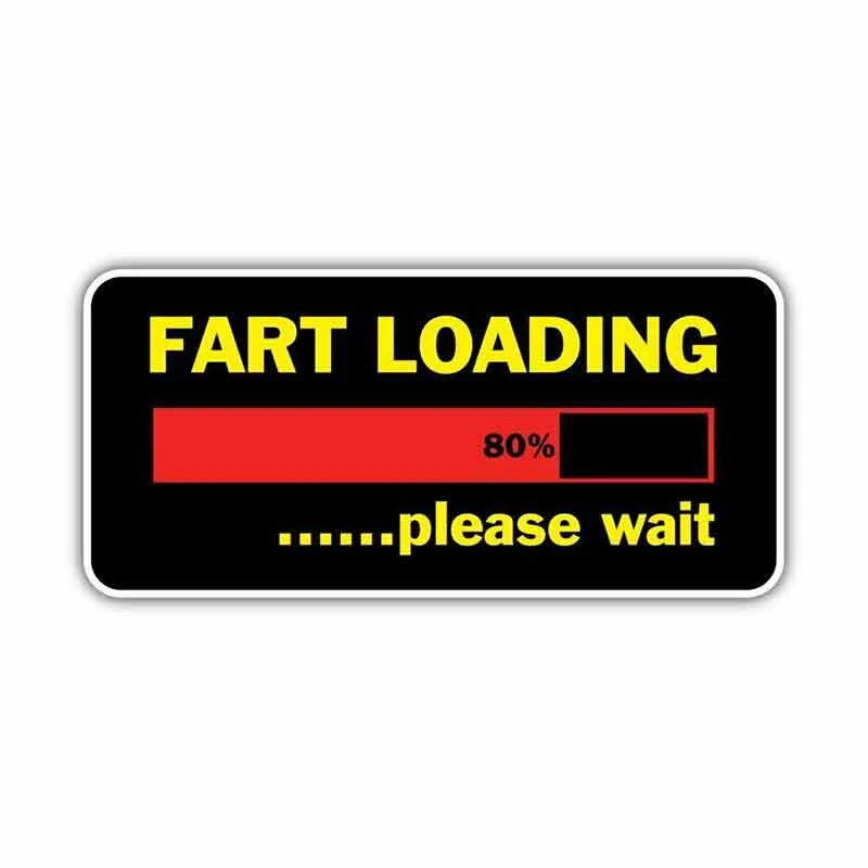 

Забавная наклейка для автомобиля, загружаемая, пожалуйста, подождите, логотип, мультяшная наклейка, солнцезащитные виниловые аксессуары, у...