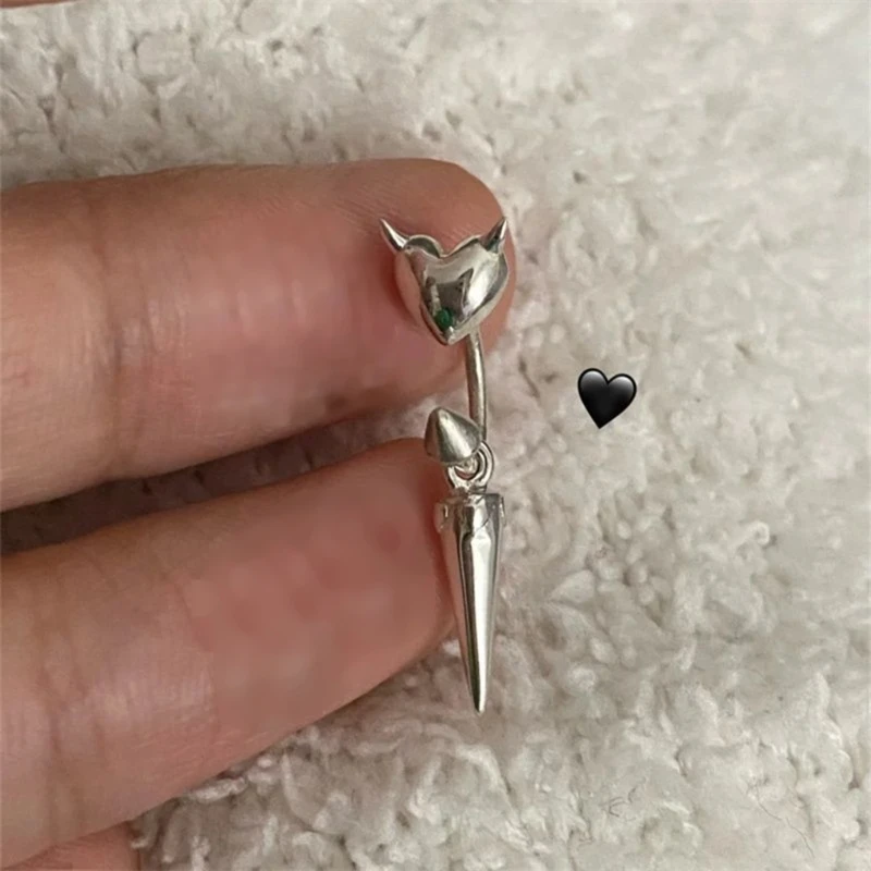 Модные ювелирные изделия-клипсы для ушей дьявола. Изысканные украшения Удобные