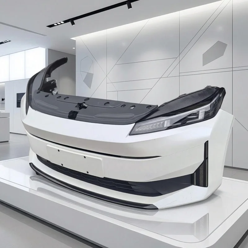 Фото Горячая продажа: Комплектный передний бампер с радиатором для Changan Qiyuan A05 – Аксессуары для внешнего тюнинга автомобиля №2