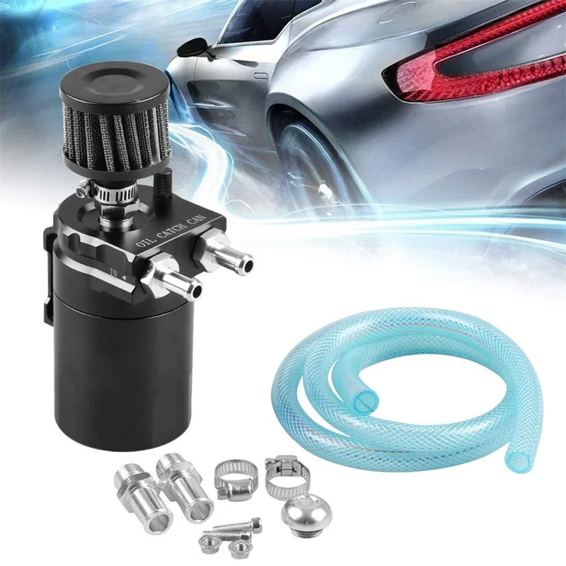 

УНИВЕРСАЛЬНЫЙ маслоуловитель на 300 мл, алюминиевая перегородка, маслоуловитель с внегазовой линией 100 см, аксессуары для модификации автомо...