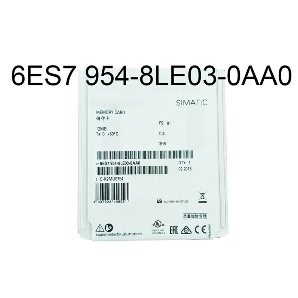 Новая Оригинальная карта памяти 6ES7954-8LE03-0AA0 6ES7 954-8LE03-0AA0 SIMATIC 12 МБ