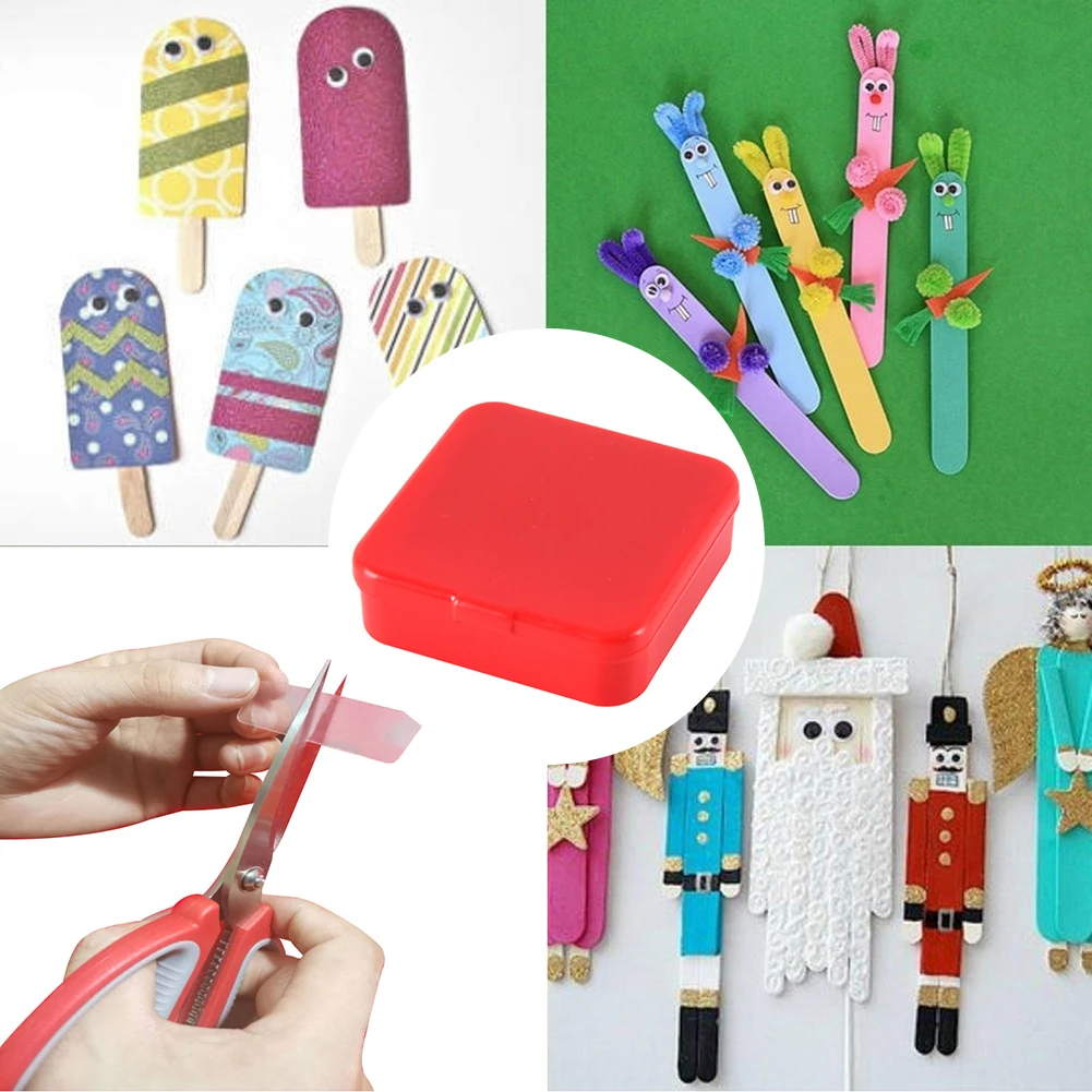 

Transparent Double Sided Tape Seamless Stickers for Bedroom Kitchen Home Decoration for Pasting Spring Festival Couplet Tool