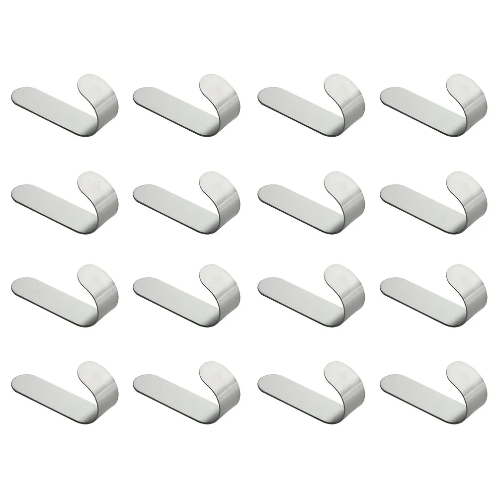 

16pcs Wall Hooks Home Gadget Coat Hat Hanger Modern Clothes Hook