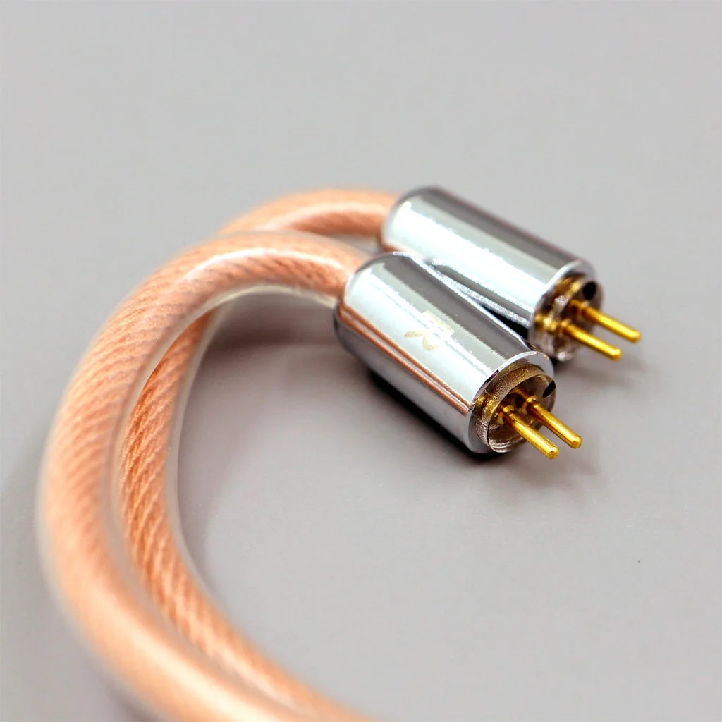 Type6 756 core Shielding 7n Litz OCC Earphone Cable For 0.78mm Flat Step JH Audio JH16 Pro JH11 Pro 5 6 7 BA LN007985 enlarge