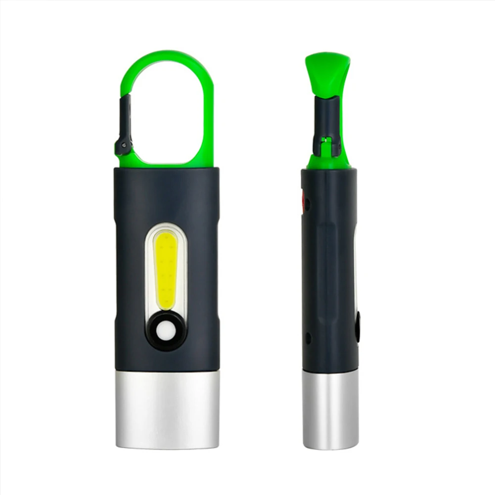 

Многофункциональный мини-светильник с технологией COB и брелоком, аварийная лампа с разъемом Type-C для быстрой зарядки, водонепроницаемый рабочий светильник, уличный ночсветильник для кемпинга