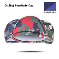 cycling helmet lining cap breathable camouflage print running cap dustproof sunshade hiking fishing sports hat cycling equipment