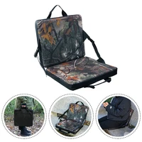 outdoor camping cushion foldable moisture proof pad stadium camping fishing picnic beach chair camouflage seat back