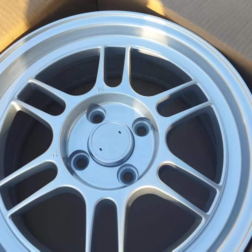 15-дюймовые серебристые легкосплавные диски JDM Flow Form для легковых автомобилей, 4x100, универсальные, для вторичного рынка, замена штатных дисков (art.: 3920db91570ee) - 3920db91570ee