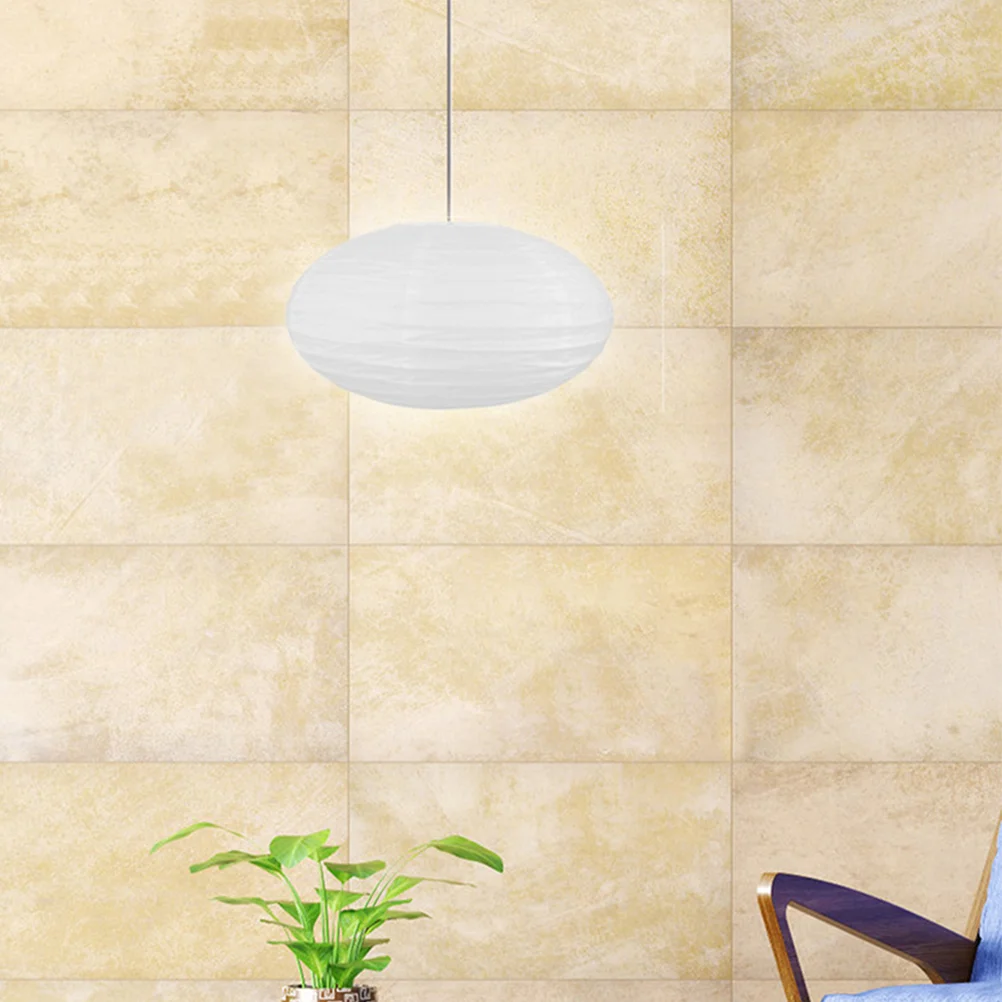 

White Paper Lanterns Hanging Paper Lantern Lamp Shade Ceiling Lampshade Ball Table Light Cover