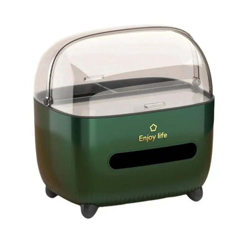 

Multifunctional Remote Control Tissue Box Restaurant Creative Light Luxury Living Room Coffee Table Storage Box With Cover