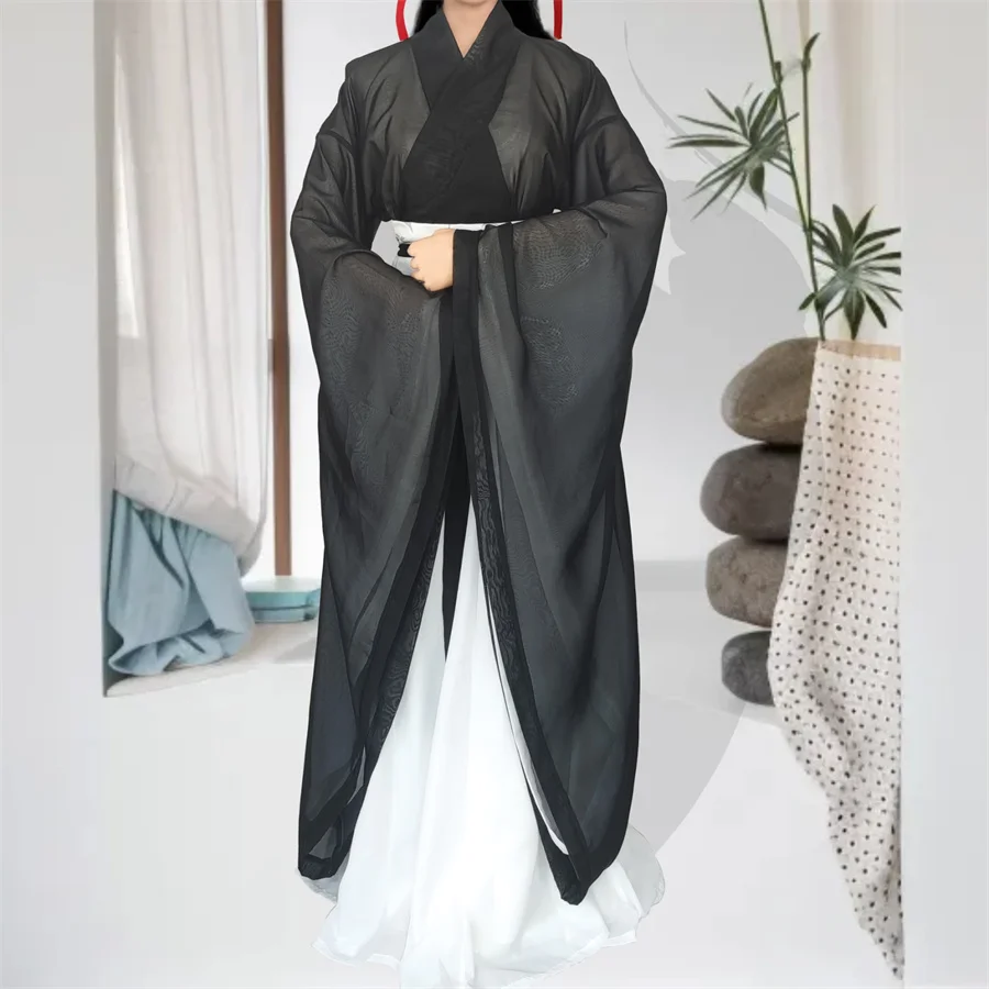 Женский костюм платье династии Хань с вышивкой танцевальная одежда