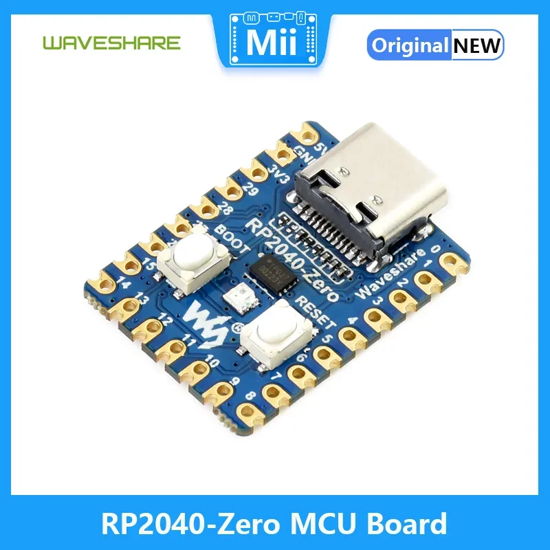 2 шт. RP2040-Zero на базе микроконтроллера Raspberry Pi RP2040 недорогая