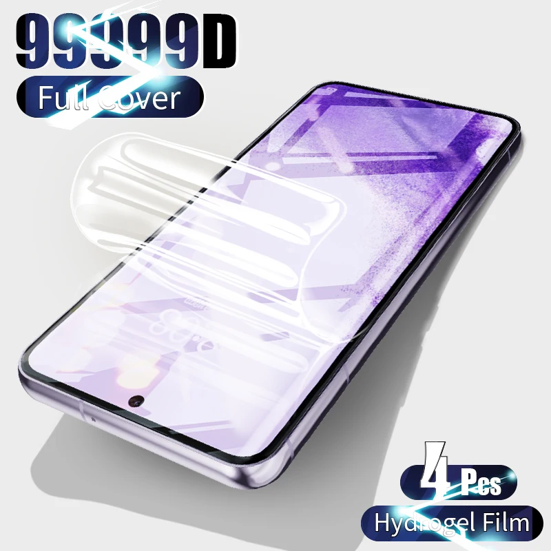 

Гидрогелевая пленка 4 шт., защита экрана, не стекло для Samsung Galaxy Zflip 3 Z Flip3 ZFlip3, безопасная защитная пленка