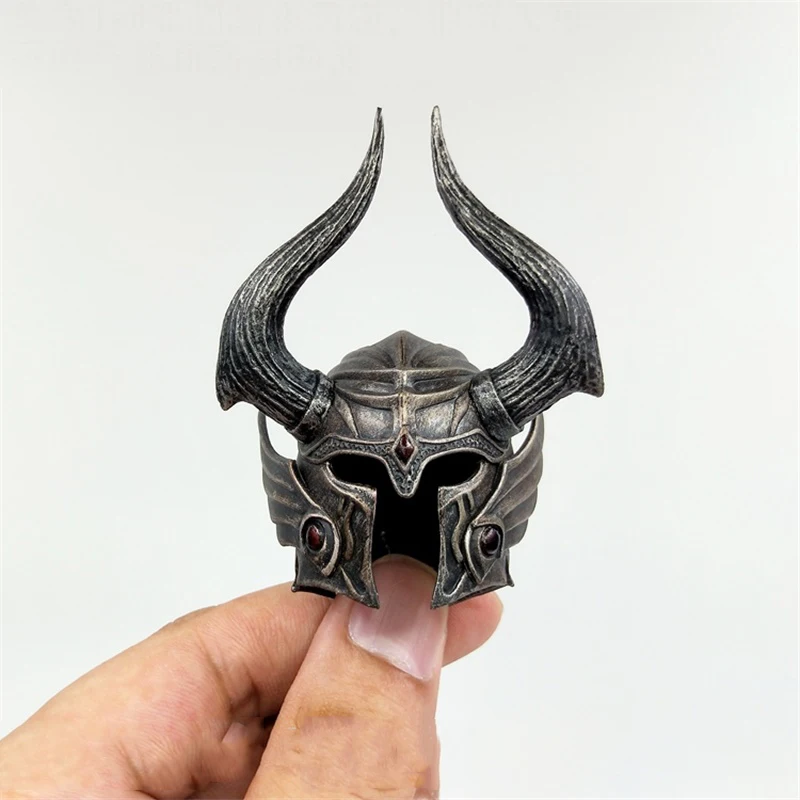

For Sale 1/6 TBLeague PL2020-173C Knight Of Fire Warrior Black Dark Version Head Helmet PVC Material For 12inch Action Figures