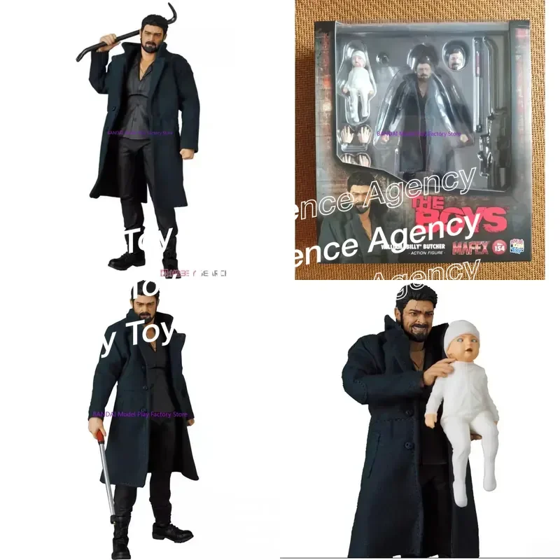 Фото В наличии: Коллекционная фигурка Medicom Toy Mafex №154 Уильям Билли Бутчер, игрушка, подарок. №1