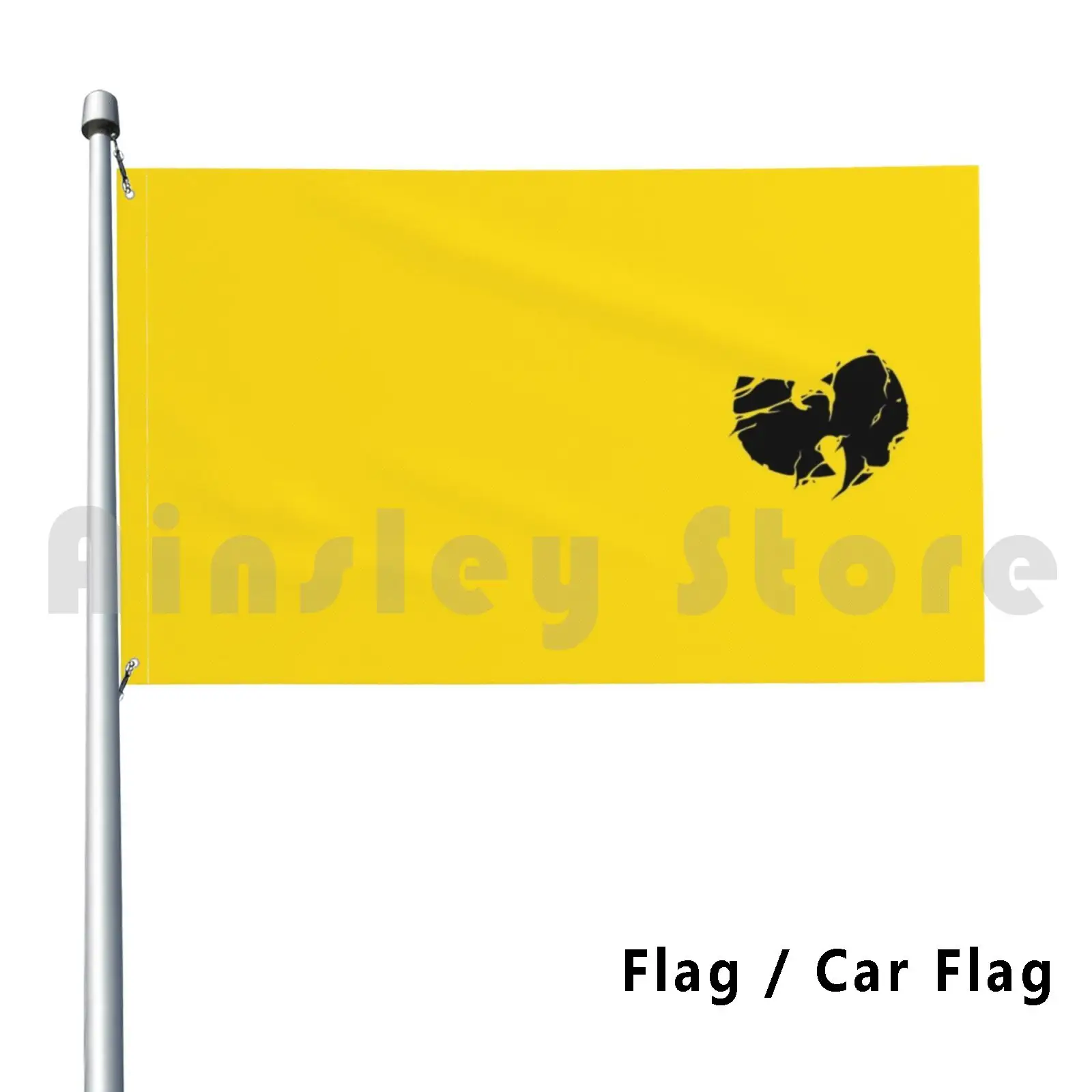 Хип-хоп клан наружный Декор флаг автомобиль флаг рэп Тан хип-хоп логотип Клан Ву