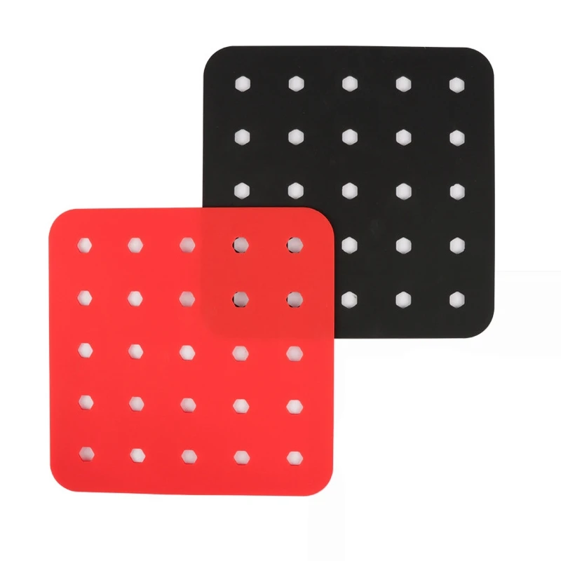 

7.5 Inch Reusable Air Fryer Liner Air Fryer Mat Non-Stick Steaming Mat Cooking Kitchen Tool Pastry Baking Mat