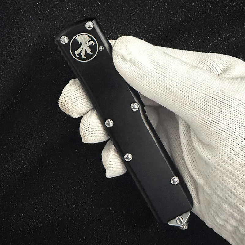 Фото Складной инструмент MICRO 85 EDC Tech из стали D2 с рукояткой из алюминиевого сплава, многофункциональный карманный нож для кемпинга, подарок №1