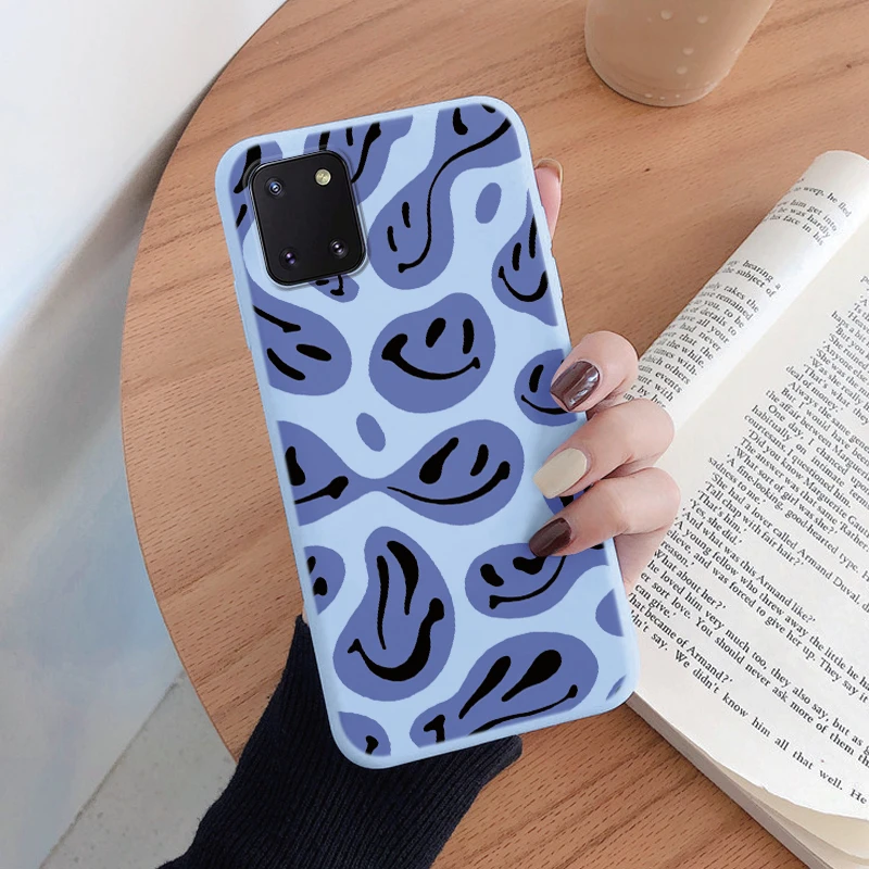 Чехол для Samsung Galaxy Note 10 Lite мягкий силиконовый чехол из ТПУ защитный Funda Capa Shell