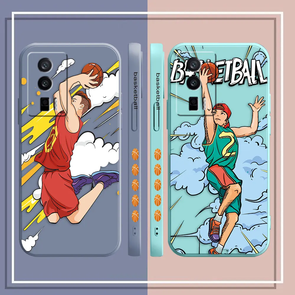 Case For Redmi K60E K60 K50 K40S K40 K30 K20 12C 10C 9A 9 8 10X 10A Pro 4G 5G Gaming Case Fundas Cqoues Shell Basketball Cartoon