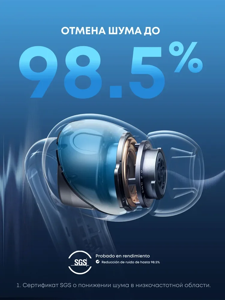Soundcore by Anker Liberty 4 NC Беспроводные наушники с шумоподавлением Беспроводные Bluetooth-наушники TWS Беспроводные наушники (art.: 3920cfc22e308) - 3920cfc22e308