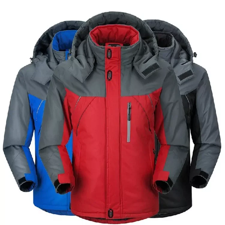 New2022 Winter Jacket Men Parka Thermal Fleece jacket Coats Men jackets Windbreaker jaqueta Windproof Waterproof Coats Men 5XL