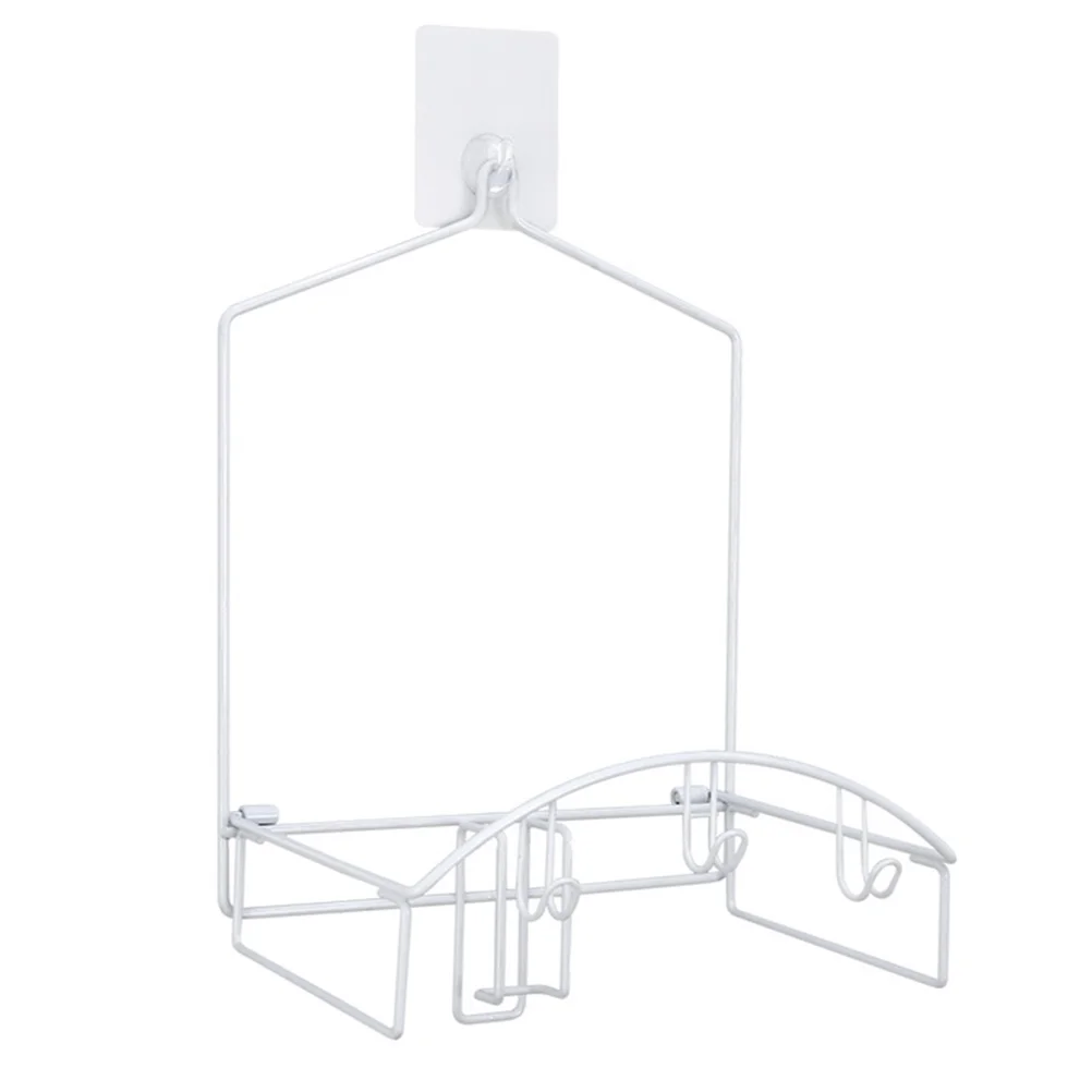 

1pc Multi-function Storage Rack Punching Wash Basin Hanging Rack for Toilet