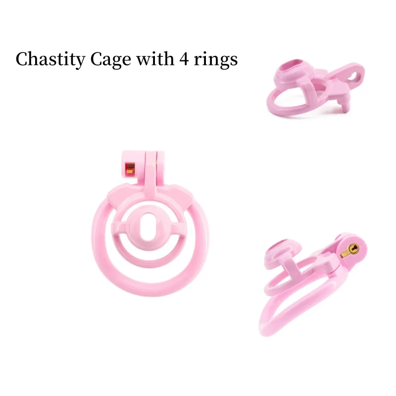 Мужская клетка верности 2 0 Изогнутое Кольцо маленькая Смесь Имитация клитора