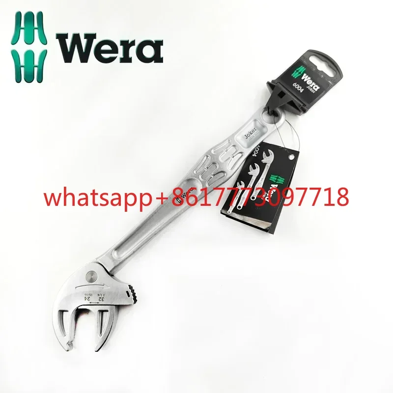 1 шт. - Немецкий ключ Wera Vera 6004 Joker SMLXLXXL с саморегулирующейся трещоткой и открытым зевом. (art.: 3920dcf337ca0) - 3920dcf337ca0