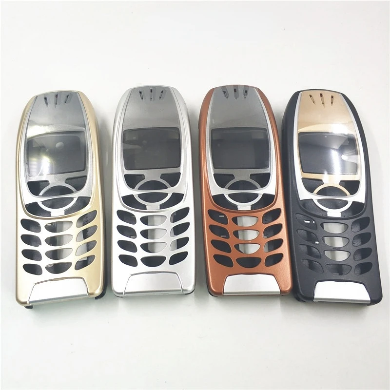 Battery Door Middle Frame Front Bezel Replace Part NO Phone Keyboard Keypad for Nokia 6310 Cover Case Housing 6310i