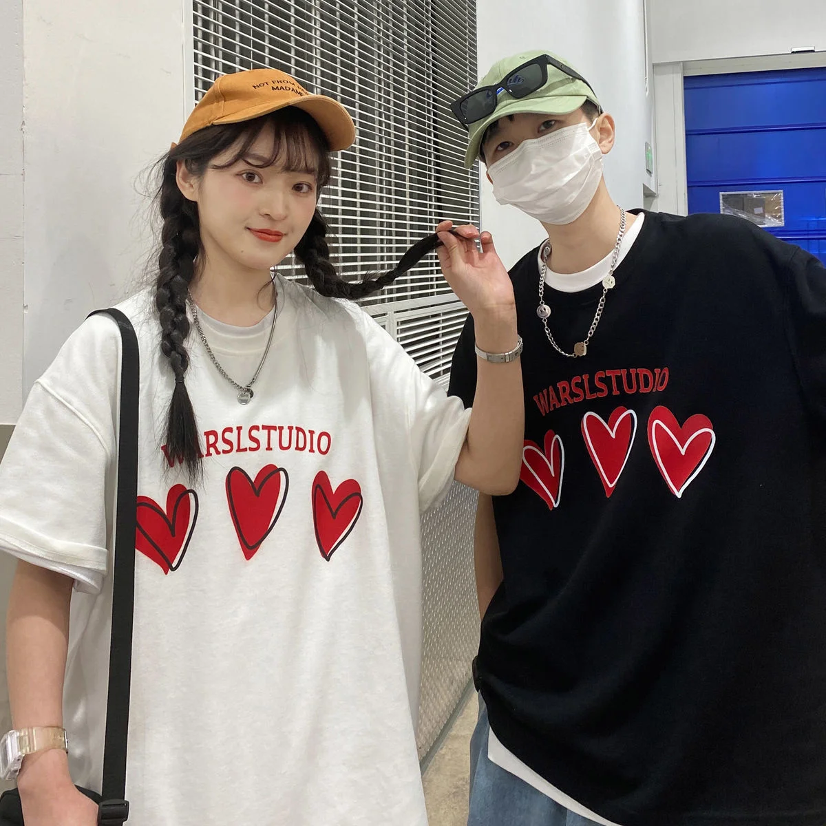 

Privathinker, чистый хлопок, мужские футболки, хип-хоп, короткий рукав, одежда для пары, красное сердце, большие размеры, женские топы, модные мужск...