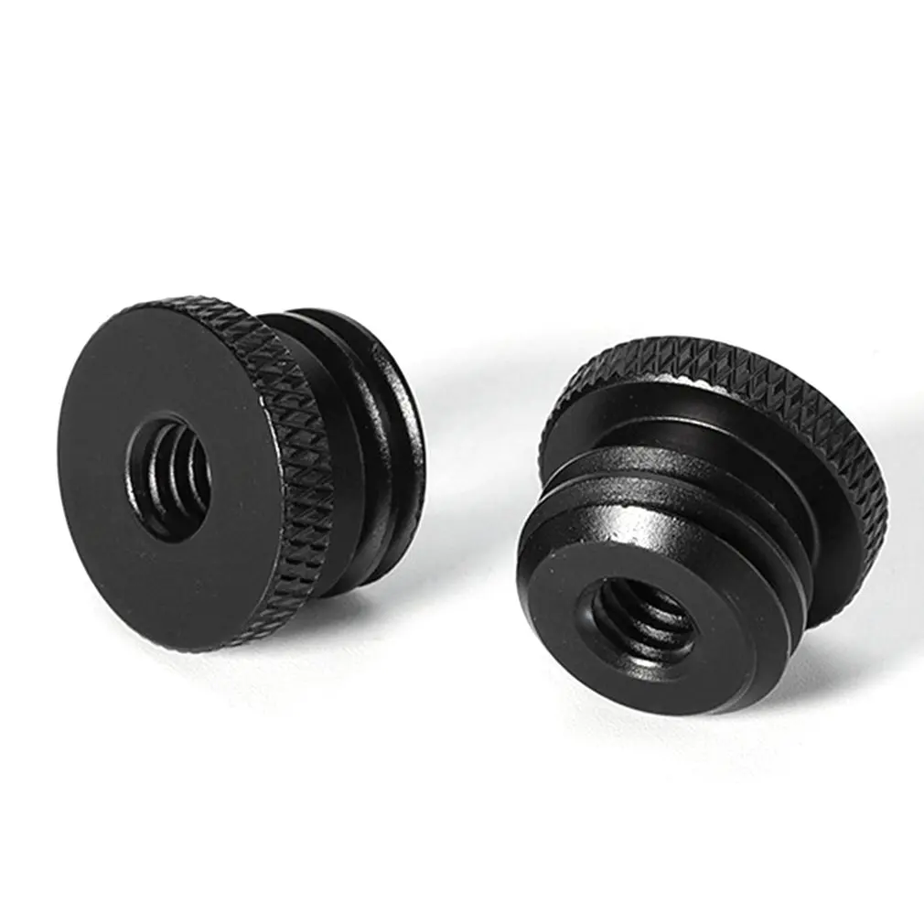 

1/4" to 5/8 and 3/8"to 5/8Thread Screw Mount Adapter Tripod Plate Flash Light Mic Converter SLR Camera Photo Studio Accessories