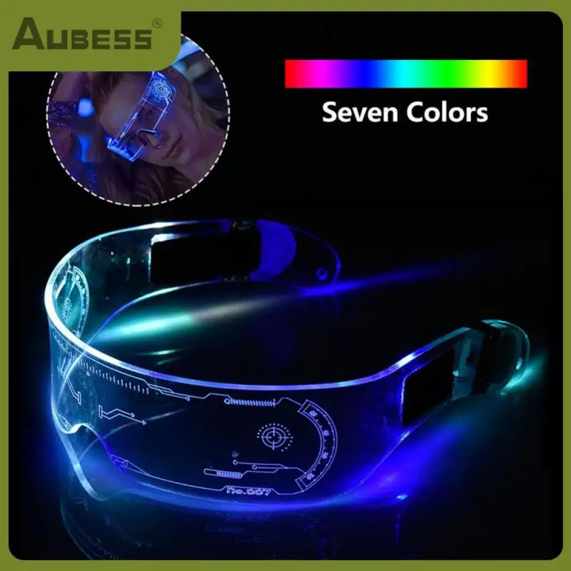 

5 шт., светящиеся очки для Хэллоуина и Рождества