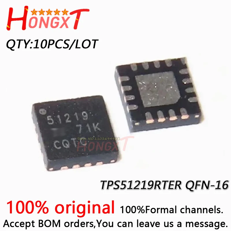 10 шт 100% новый TPS51219RTER QFN-16.