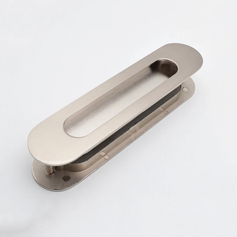 

Brand New 1Pair Recessed Sliding Door Handles Invisible Hidden Wood Door / Barn Door Pulls Handles Sliding Push Pull Handles