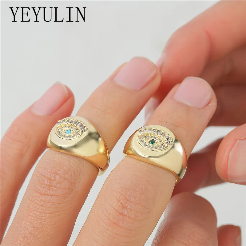 

Модное кольцо Стразы с медным фианитом для мужчин и женщин, 1 шт., случайный цвет, открытые Регулируемые кольца на палец