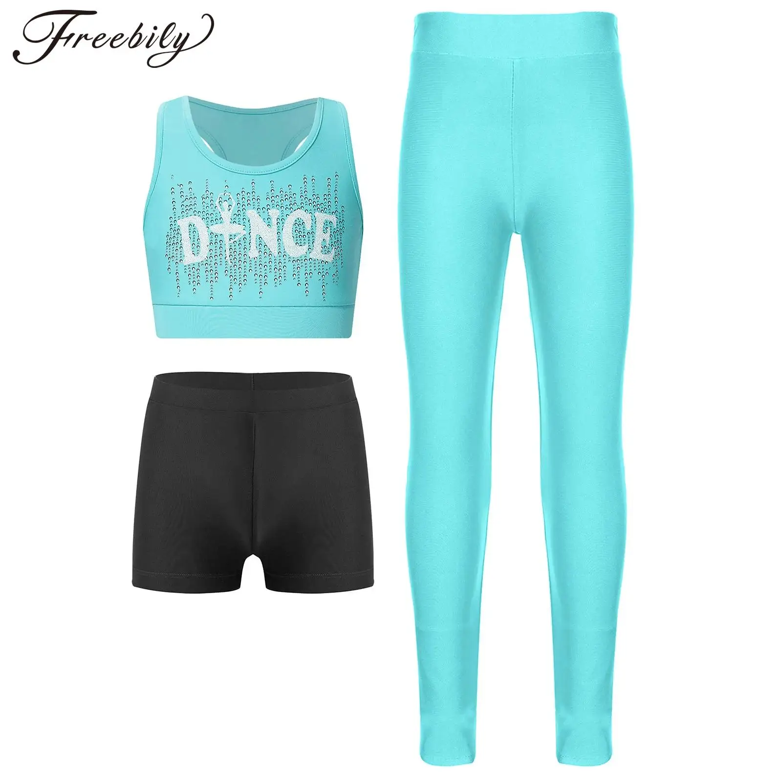 Детский спортивный костюм из трех предметов для девочек спортивная одежда