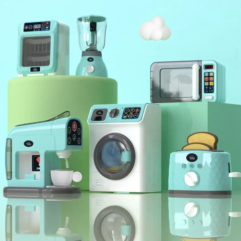 

Educational Toys Small Mini Home Appliance Vivid Color Practical Ability Funny Pretend Play Home Appliance