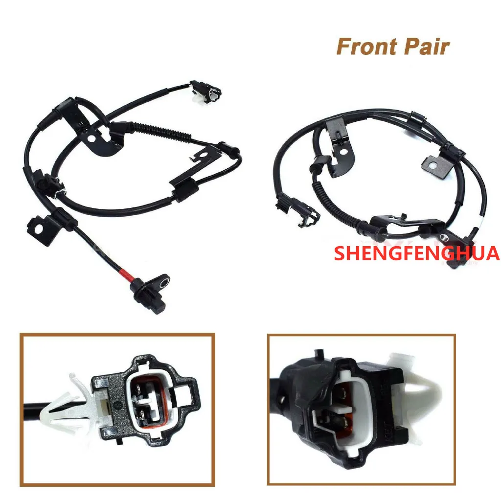 

Pair of ABS Sensors Front Left & Right for Hyundai Azera 59810-3K000 59830-3K000