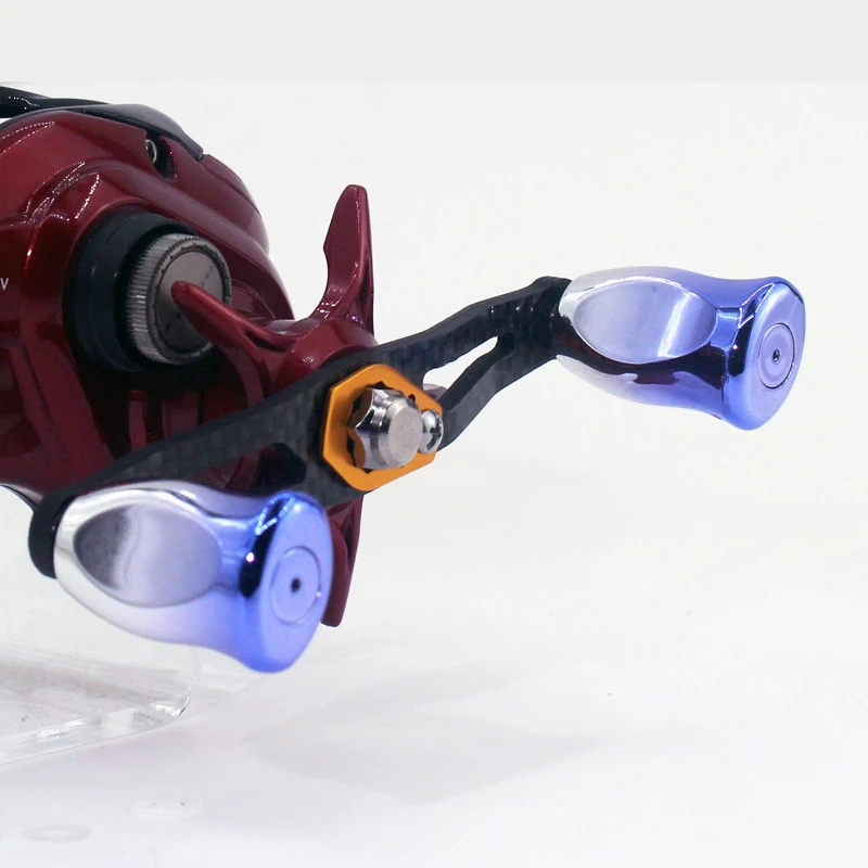 Ручка для рыболовной катушки 2 шт. карбоновая ручка рыболовный качающийся