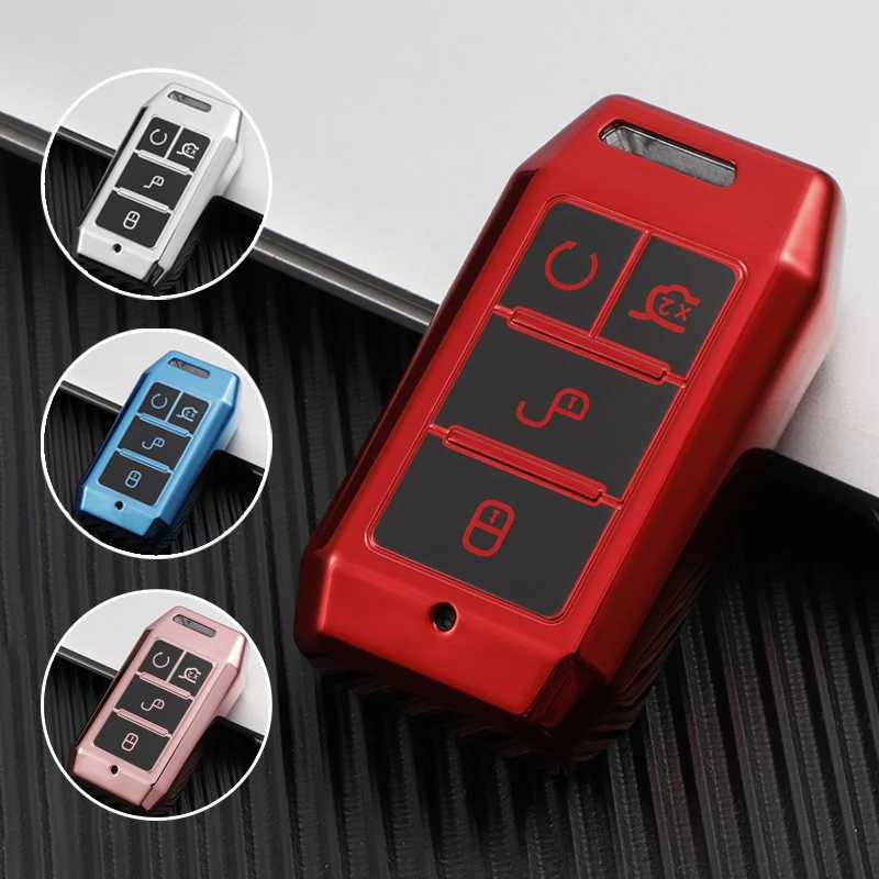 

TPU Car Smart Key Cover Case Bag Shell Fob For BYD Yuan EV E1 E2 E3 S2 360 535 Holder Keychain Protector Accessories