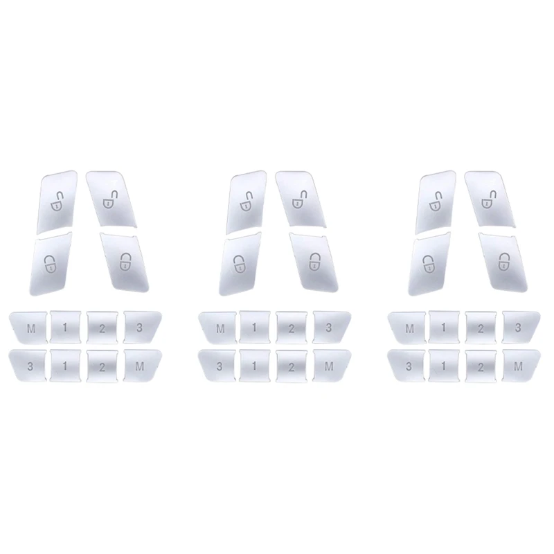 

72 шт., наклейки на автомобильные дверные сиденья Mercedes Benz CLA/GLA/GLK/GLE/CLS/GL/ML/A/B/E