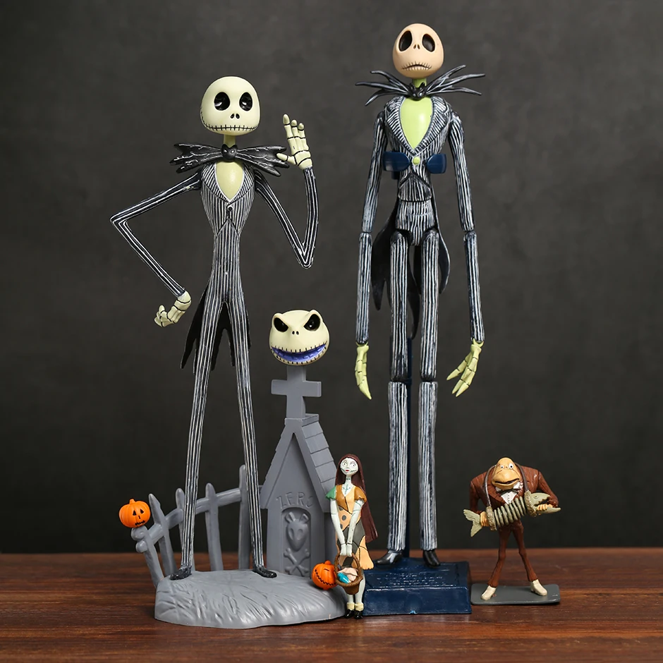 

12" Jack Skellington The Nightmare Before Christmas Figure PVC Collection Model Toys Brinquedos