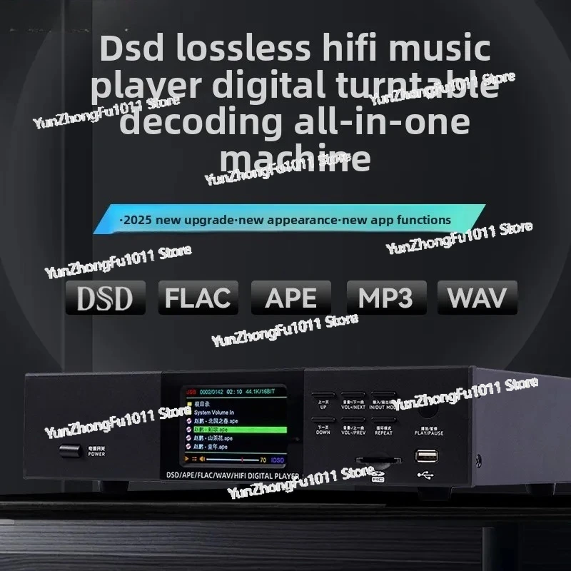 Фото Цифровой проигрыватель DV40C BRZHIFI с поддержкой U-дисков, DSD Master, Hi-Fi, воспроизведением без потерь, декодированием ES9039 и Bluetooth 5.3 №4