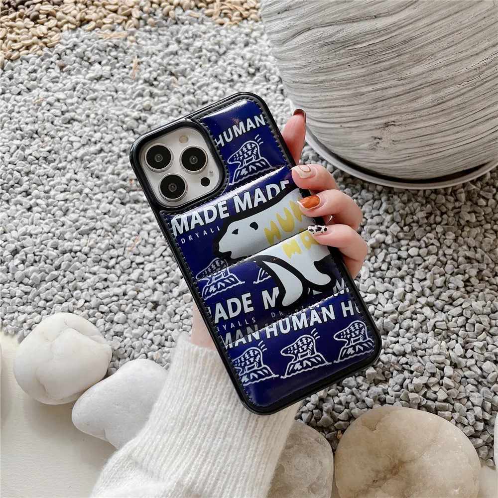 Роскошный чехол для телефона из искусственного пуха iPhone 7 8 Plus 11 12 13 Pro X XS Max XR с